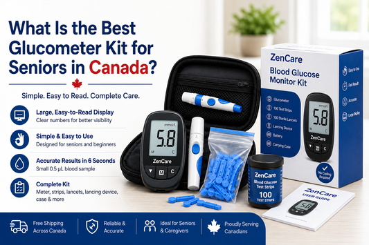 What Is the Best Glucometer Kit for Seniors in Canada? Senior-Friendly Buying Guide