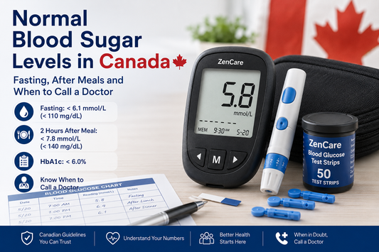Normal Blood Sugar Levels in Canada: Fasting, After Meals and When to Call a Doctor