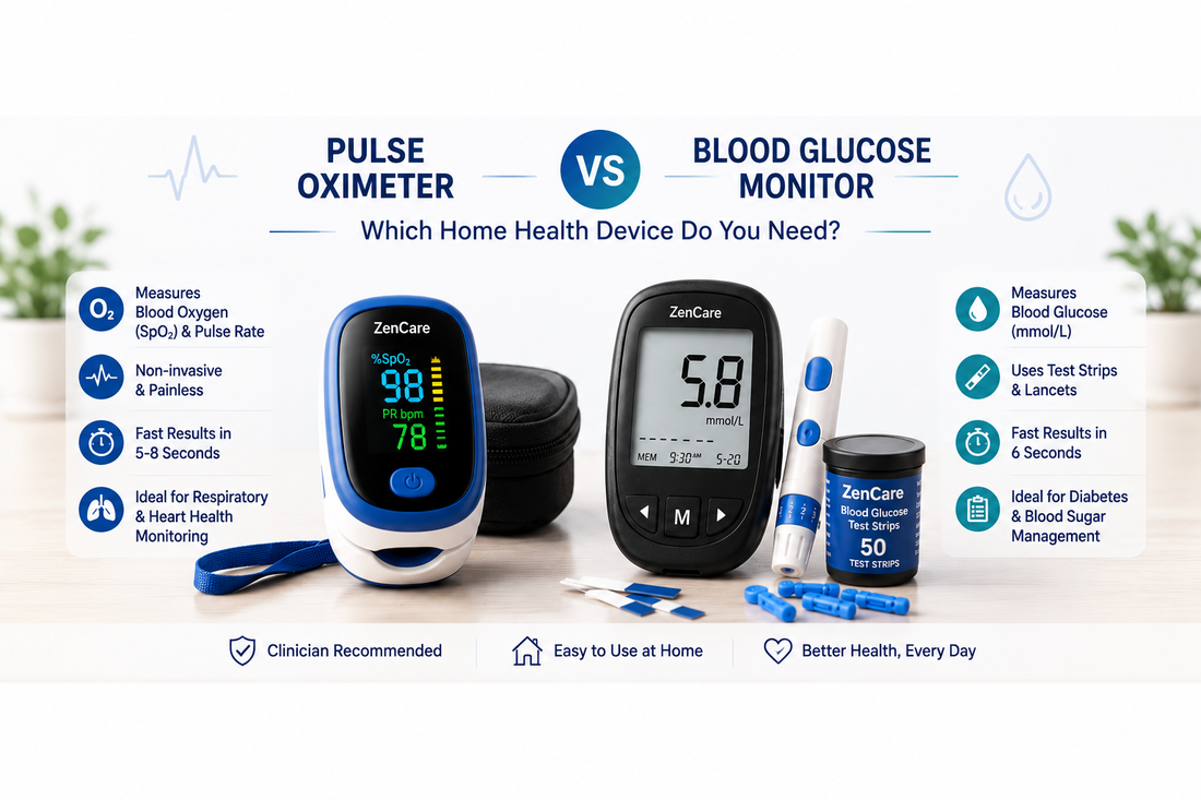Pulse Oximeter vs Glucose Monitor: Canada Guide