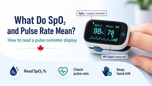 What Do SpO₂ and Pulse Rate Mean on a Pulse Oximeter?