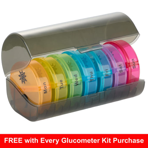 7 Day Pill Organizer with AM & PM Compartments | ZenCare