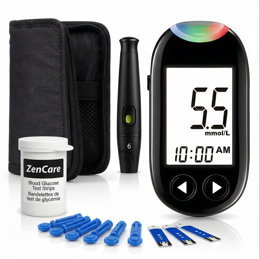 Blood Glucose Monitoring Device | ZenCare Glucometer Kit